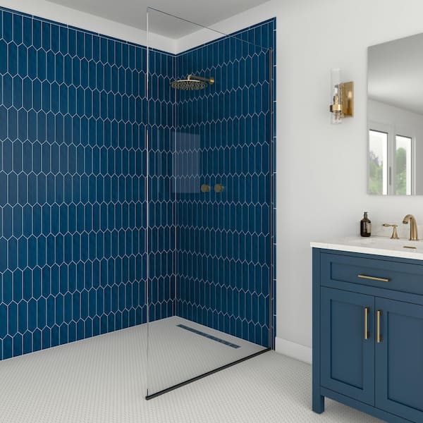 LuxeCraft Galaxy Matte 3 in. x 12 in. Glazed Ceramic Picket Wall Tile (8.8 sq. ft./Case)