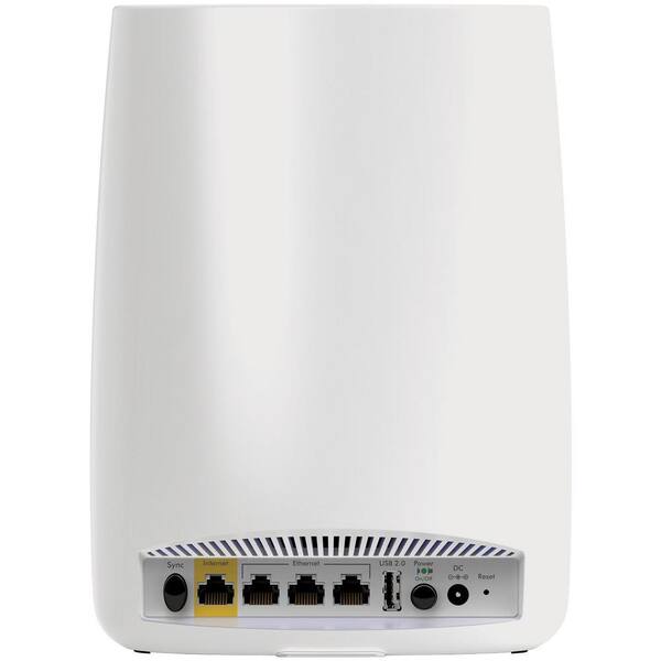 Score Hou op Billy Netgear Orbi AC3000 Tri-Band WiFi Mesh System with Router + 1 Satellite  Extender - 3Gbps RBK50100NAS - The Home Depot