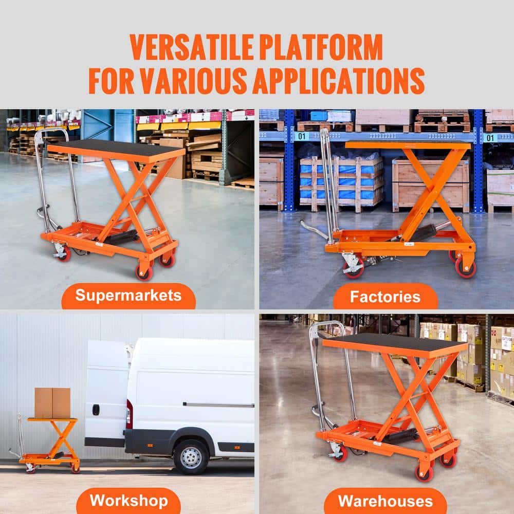 31'' H x 37'' W Utility Cart with Wheels