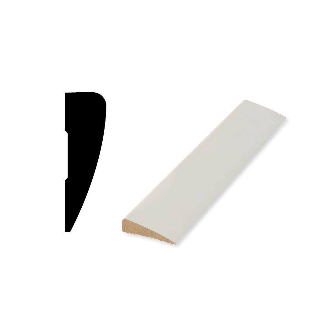 Woodgrain Millwork LWM 327 19/32 in. x 21/4 in. Primed MDF Door and