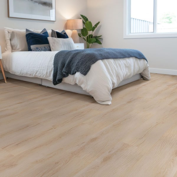 Ambercliff 20 MIL x 9 in. W x 48 in. L Waterproof Loose Lay Luxury Vinyl Plank Flooring (23.95 sq.ft/Case)