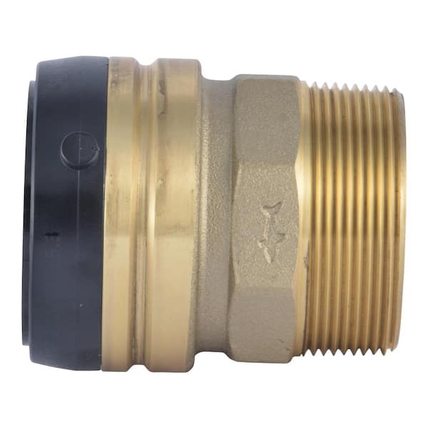 SharkBite 2 in. Push-to-Connect MIP Brass Adapter Fitting