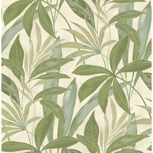 Buena Vista Bamboo Tropical Vinyl Peel and Stick Wallpaper Roll (Covers 30.75 sq. ft.)