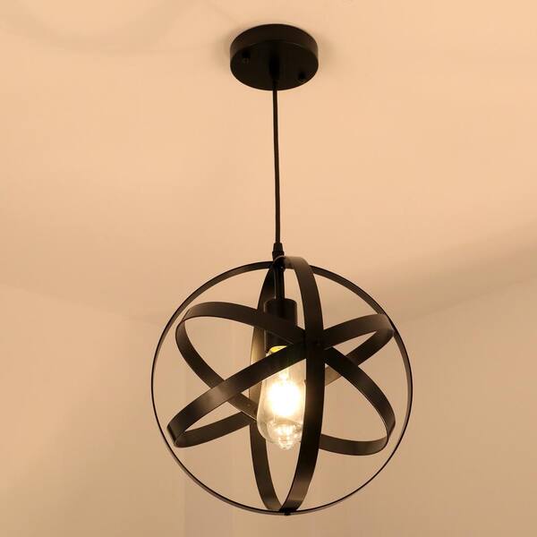 black wrought iron mini pendant lights