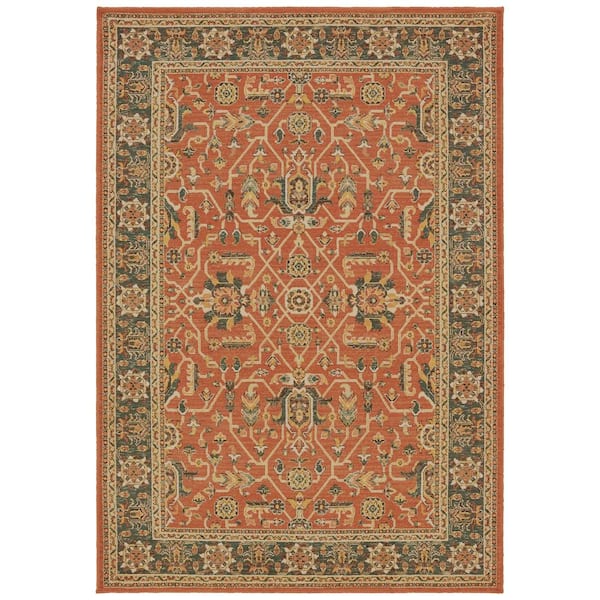 8 Ft X 11 Traditional Area Rug, Traditional Area Rugs