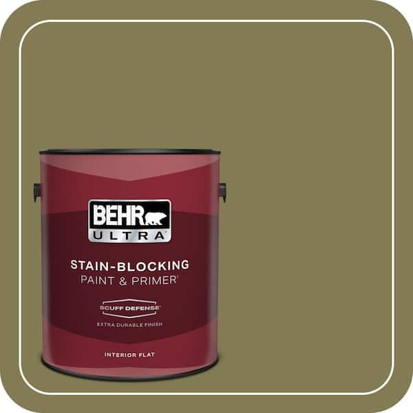 BEHR ULTRA 1 gal. Home Decorators Collection #HDC-AC-16A Fern Grove Extra Durable Flat Interior Paint & Primer