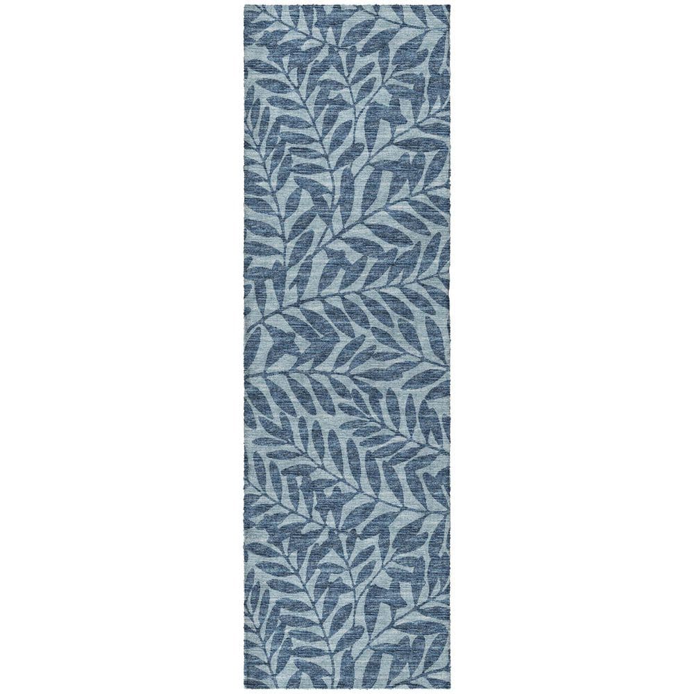 Dream Shag Premium Machine Washable Abstract ADS111 Blue 2 ft. x 7 ft. Runner Rug price history on PriceWatchPro