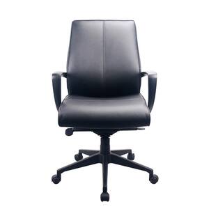 Zabrina Black Leather Chair