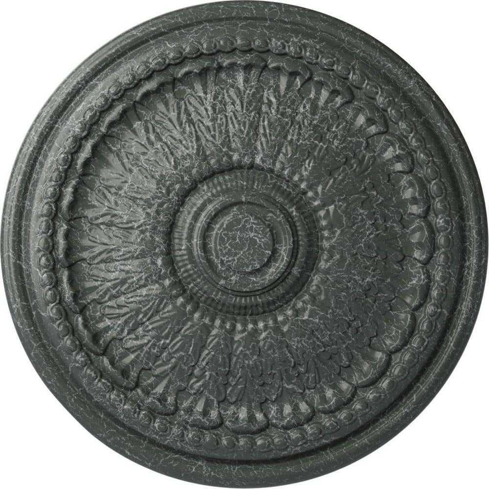 "2-1/2"" x 27"" x 27"" Polyurethane Brunswick Ceiling Medallion, Athenian Green Crackle" price history on PriceWatchPro