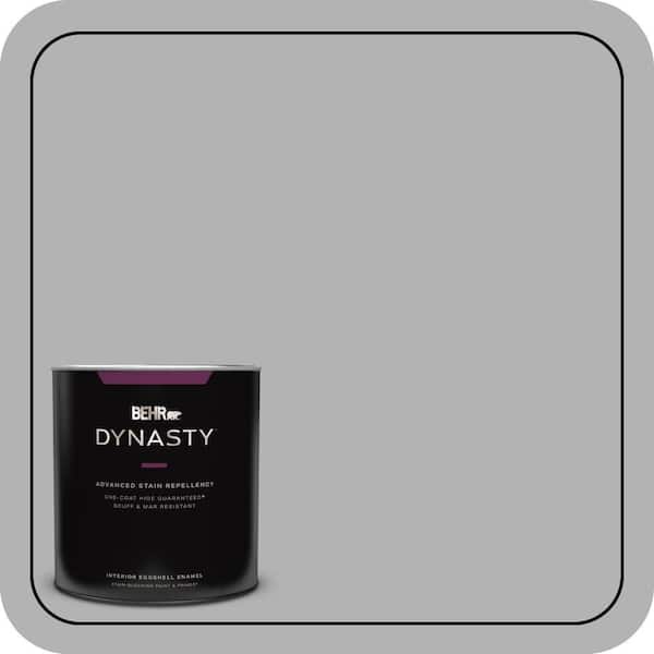 BEHR DYNASTY 1 qt. #770E-3 Pewter Mug Eggshell Enamel Interior Stain-Blocking Paint & Primer