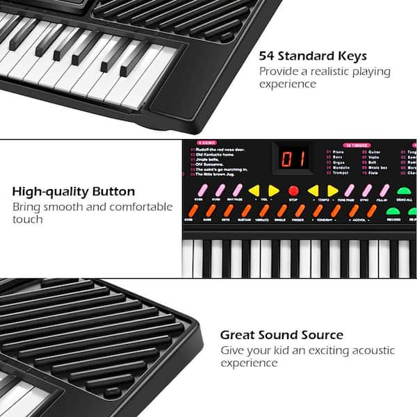 Costway 54 Keys elektroninė muzikaCostway 54 Keys elektroninė muzika  