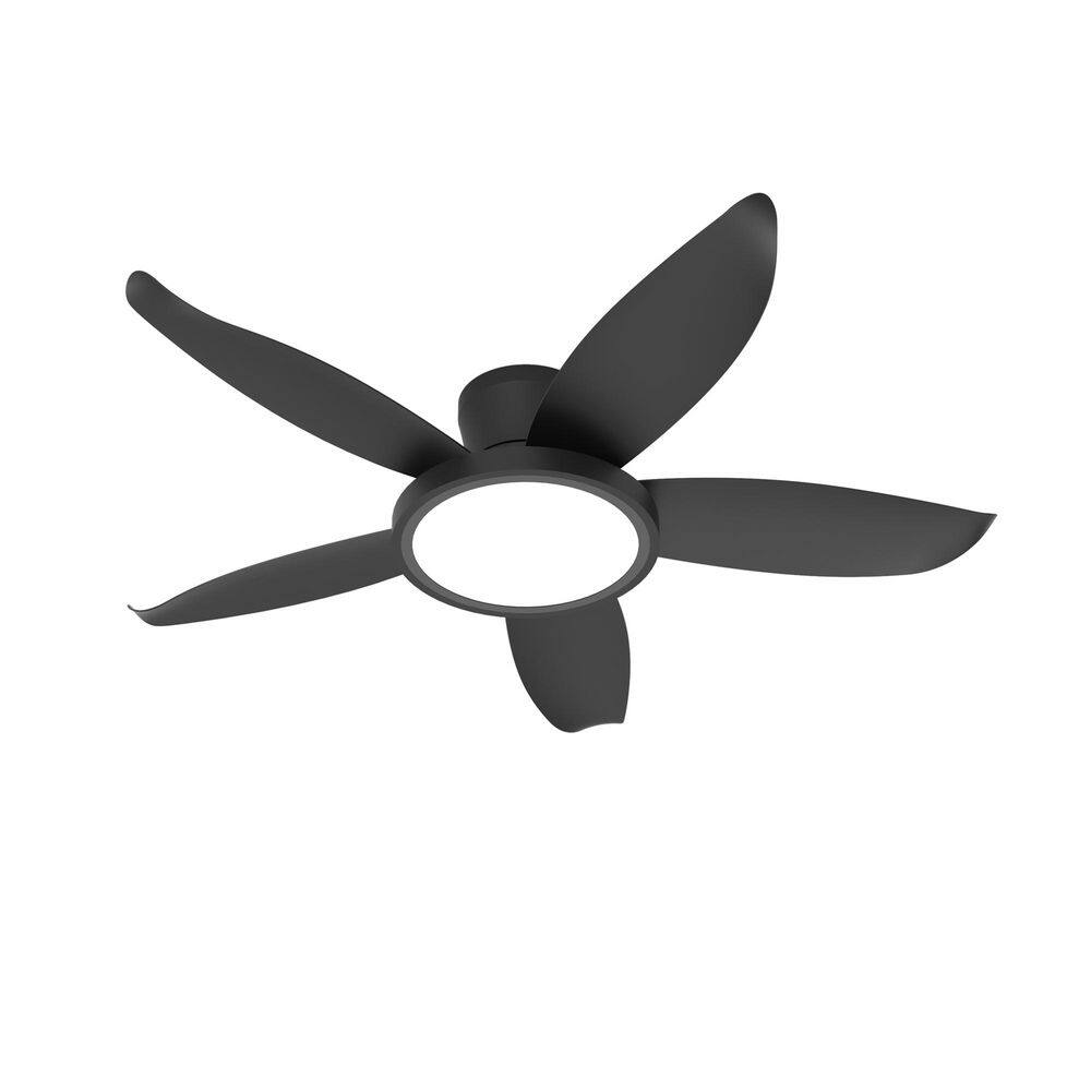 42 in. LED Indoor Black Ceiling Fan with 3 CCT and Remote Control/APP Remote Control price history on PriceWatchPro