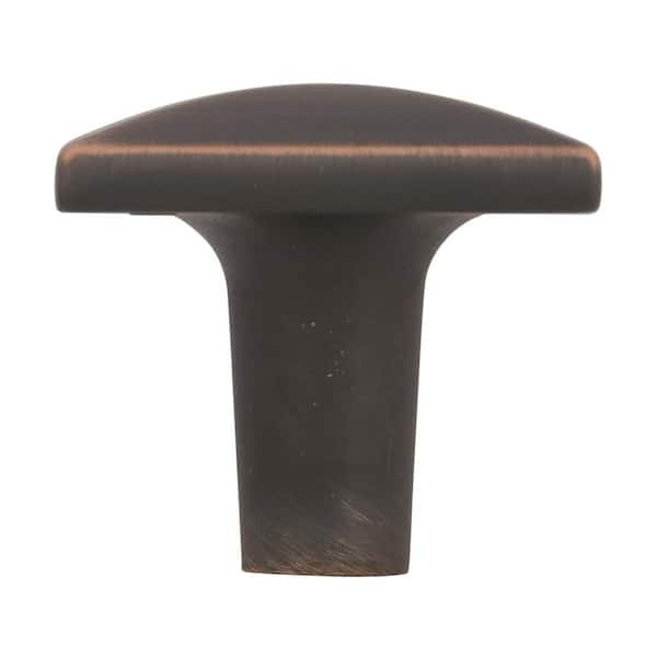 Extensity 1-1/8 in. (29mm) Classic Oil Rubbed Bronze Square Cabinet Knob