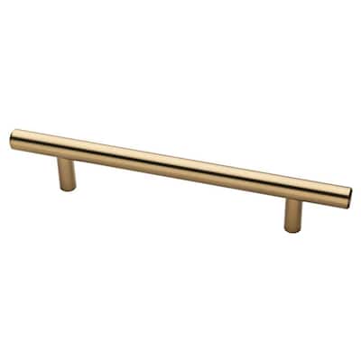5-1/16 in. (128 mm) Center-to-Center Champagne Bronze Bar Drawer Pull