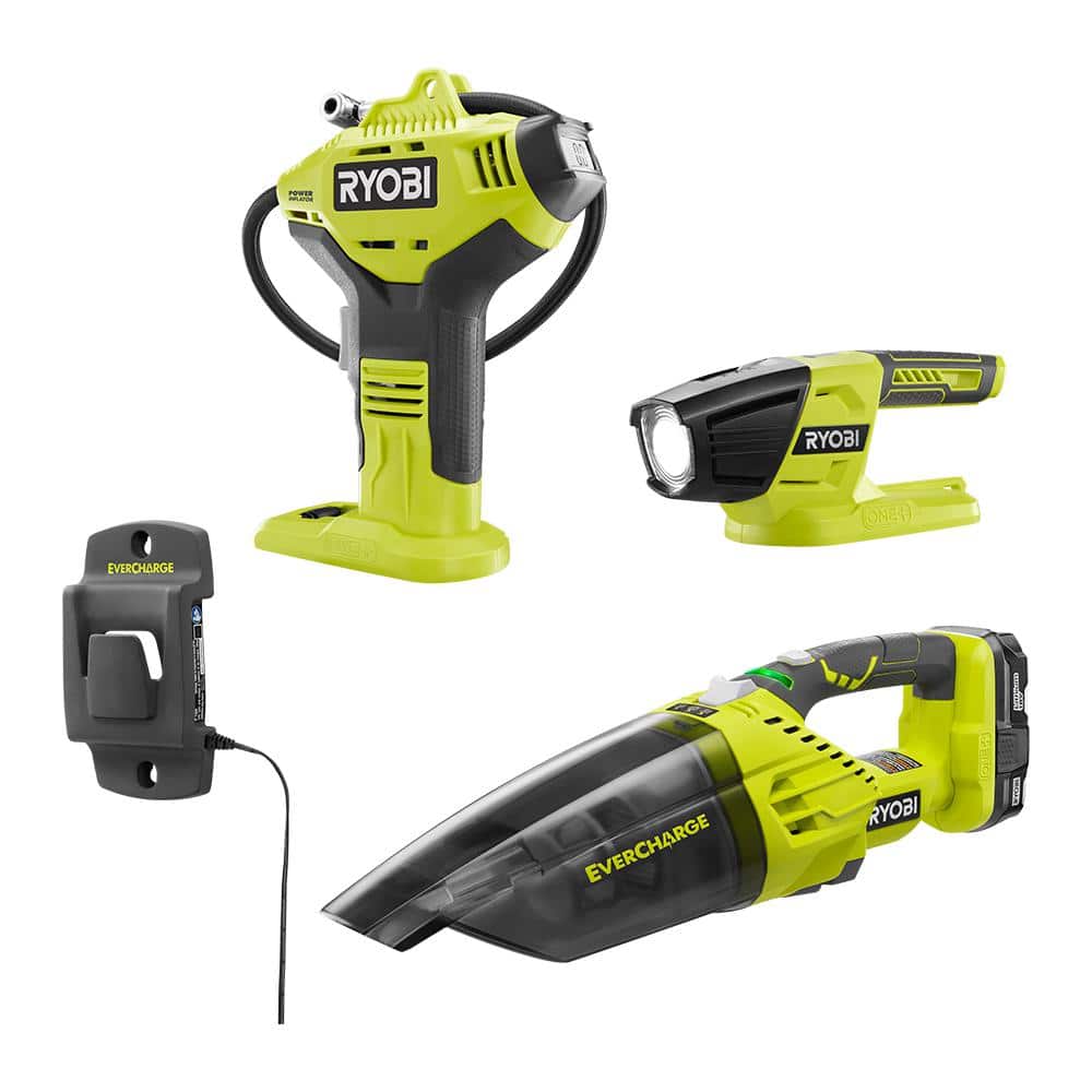 UPC 033287198047 RYOBI ONE+ 18V Cordless EVERCHARGE Hand Vacuum Kit