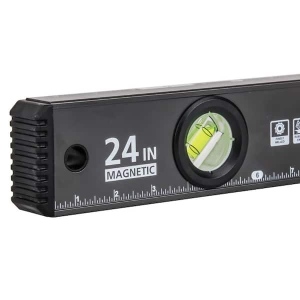 Husky 903 48 in. Heavy-Duty Magnetic Box Beam Level 903X-42PM-48H