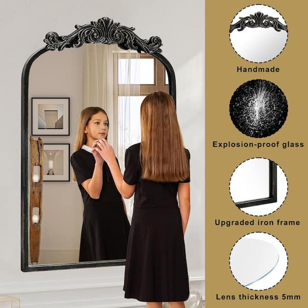 Sxiawe 18.9 in. W x 31.1 in. H Ornate Baroque Classic