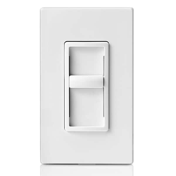 SureSlide Dimmer Switch for Dimmable LED, Halogen and Incandescent Bulbs - White (3-Pack) 6672-3PW