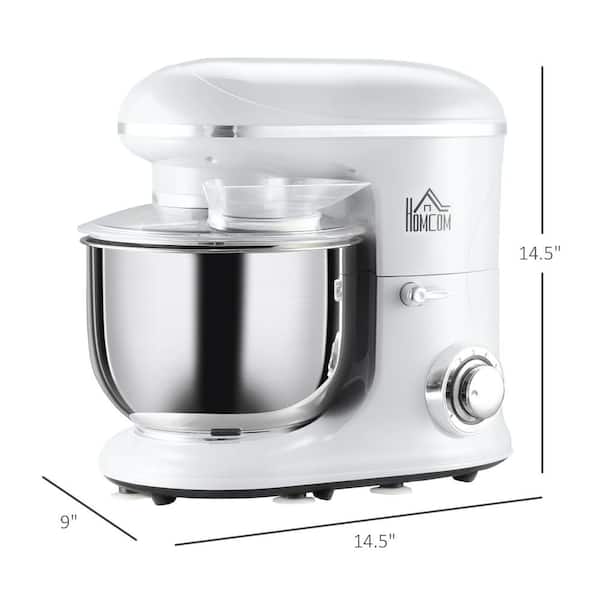 Stand Mixer FOHERE, 6-Speed Stainless Steel Mixer with Dough Hook, Mix –  Fohere