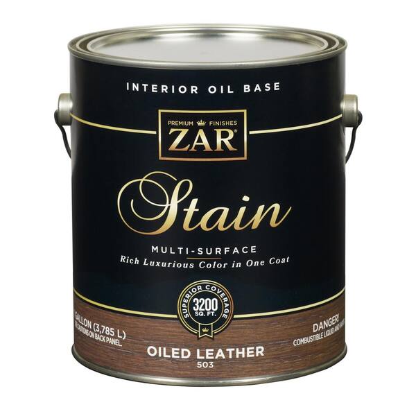 ZAR 1 gal. SemiTransparent 503 Oiled Leather OilBased MultiSurface