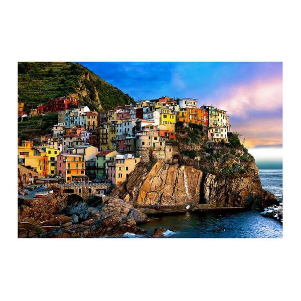 Unbranded Cliff Hanger by Colossal Images Canvas Wall Art 27 in. x 36 in.