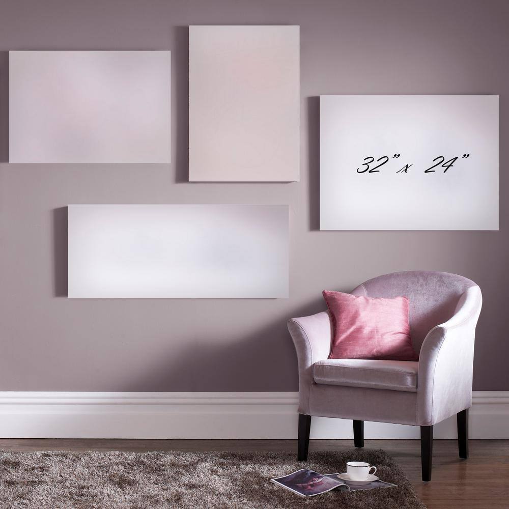 Gray Bloom Surrealist Floral Canvas Wall Art, 31 inches