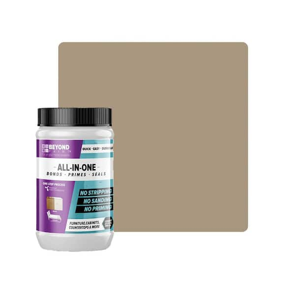 BEYOND PAINT 1 qt. Linen Furniture, Cabinets, Countertops and More Multi-Surface All-in-One Interior/Exterior Refinishing Paint