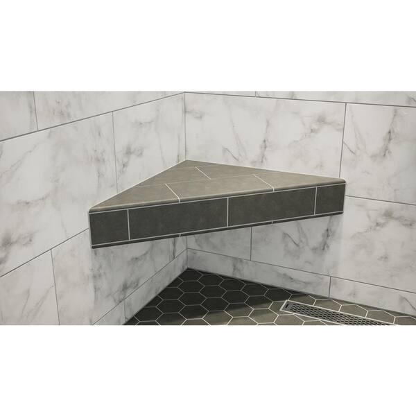 thumbnail image 2 of The Original Shower Bench Bracket - 18" Hidden Mount For Floating Shower Seats 2 of 6