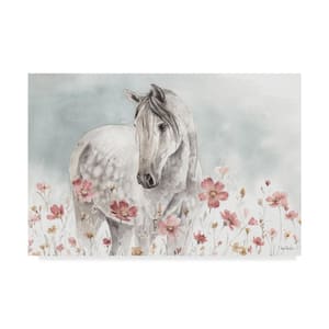 Wild Horses I by Lisa Audit Print Hidden Frame Animal Wall Art 22 in. x 32 in.