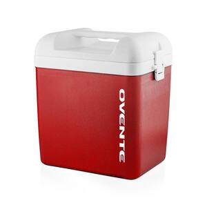 6 Qt. Red Food and Beverage Insulated Cooler Box
