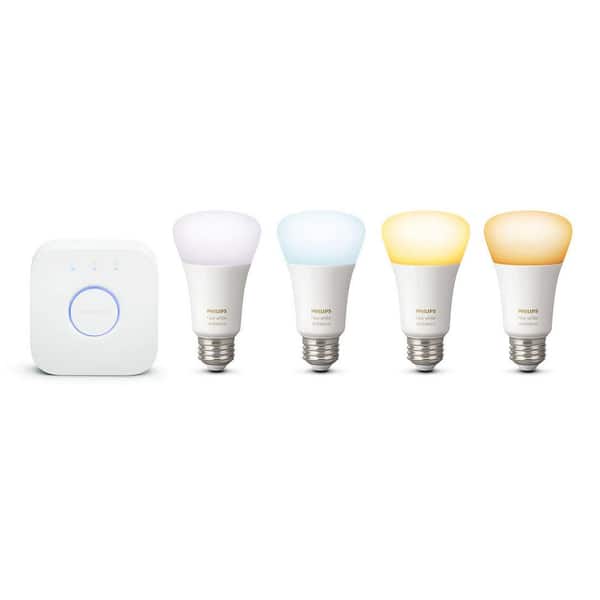 Philips Hue White Ambiance A19 LED 60W Equivalent Dimmable Smart