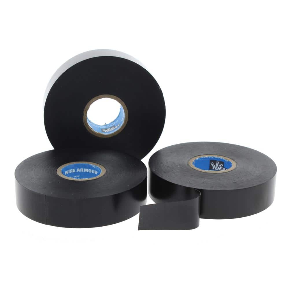 3M Electrical Tape, Width (Inch): 0.75, Length Range: 20 and Larger,  Color: Black, Material Type: Vinyl, Length (Feet): 76.000, Length (yd):  25.33 7100201470 - 14253793 - Penn Tool Co., Inc