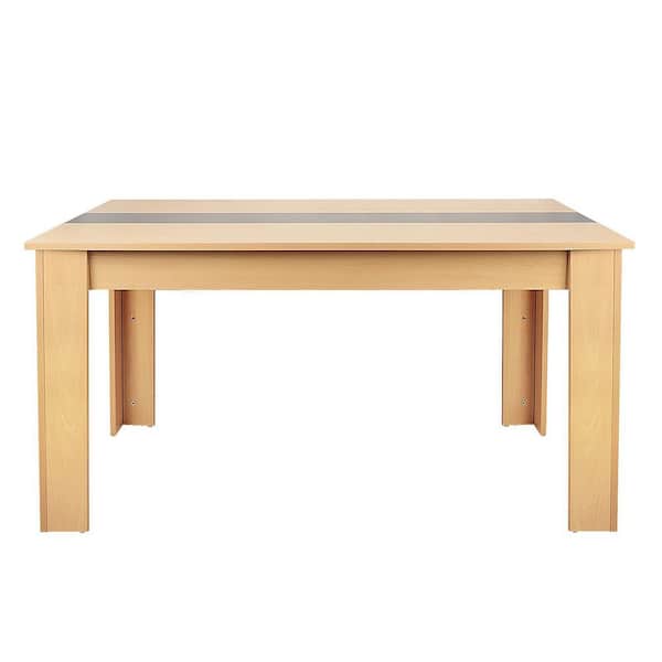 44 in.Rectangle Original Wood colour Wood Outdoor Dining Table