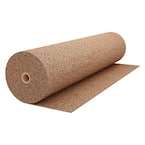 200 sq. ft. 4 ft. Wide x 50 ft. Long x 6 mm Thick Cork Plus Sound Dampening Underlayment Roll