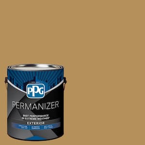 1 gal. PPG1091-6 Down to Earth Flat Exterior Paint