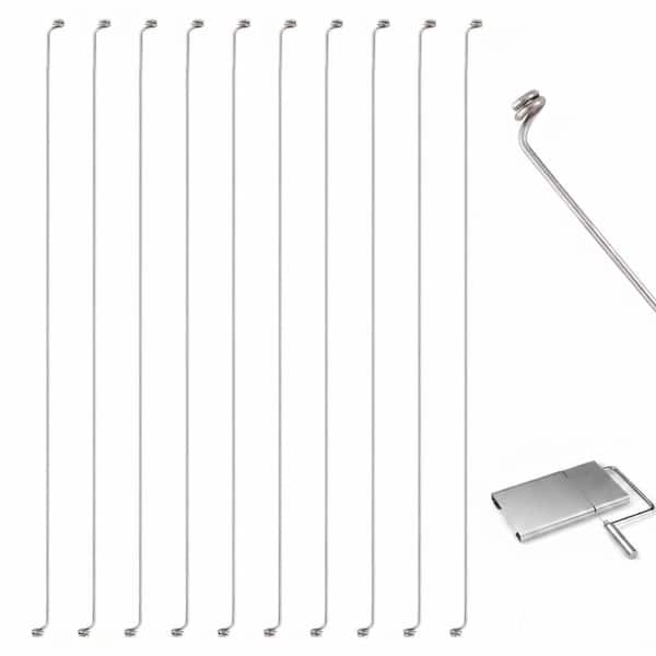 5.5 in. Stainless Steel Cheese Slicer Replacement Wires for Soft Cheese Cutters and Block Slicers, 10-Pack