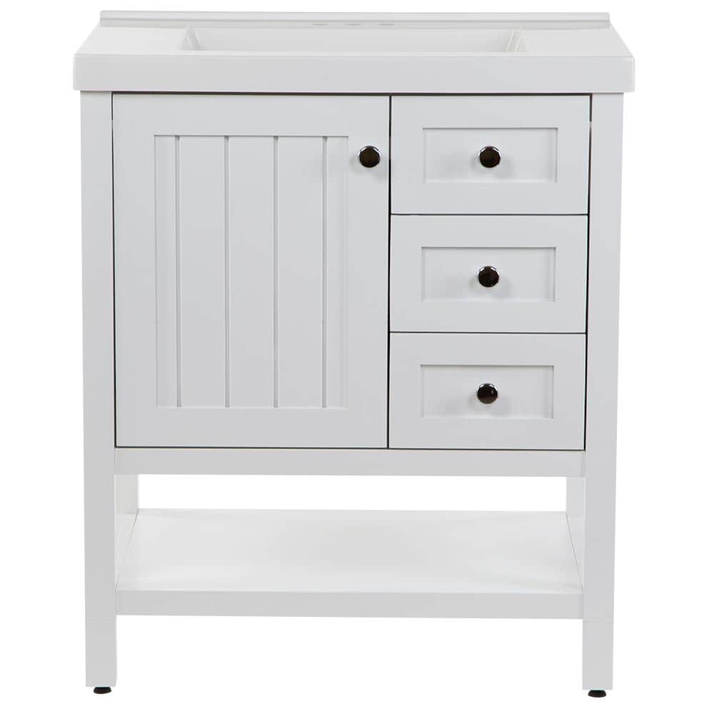 Reviews for Home Decorators Collection Lanceton 31 in. Single Sink