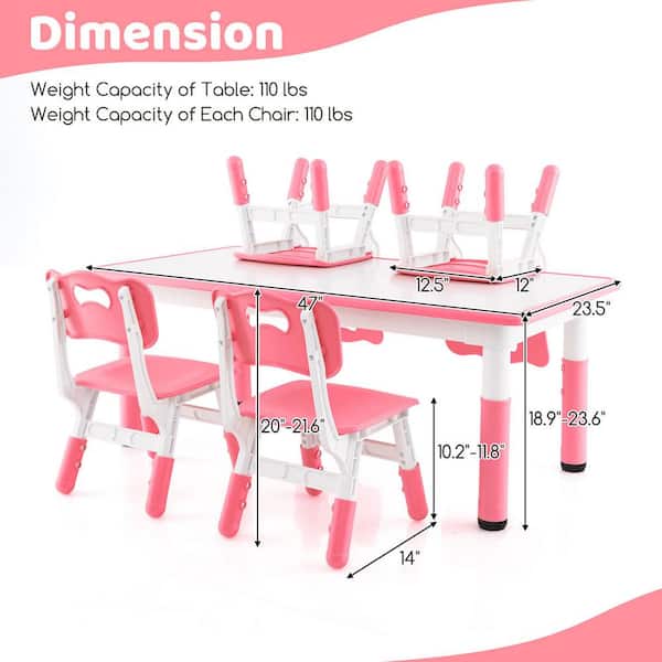 Wood Table Folding Table Target Kids Table And Chair Set Brelley