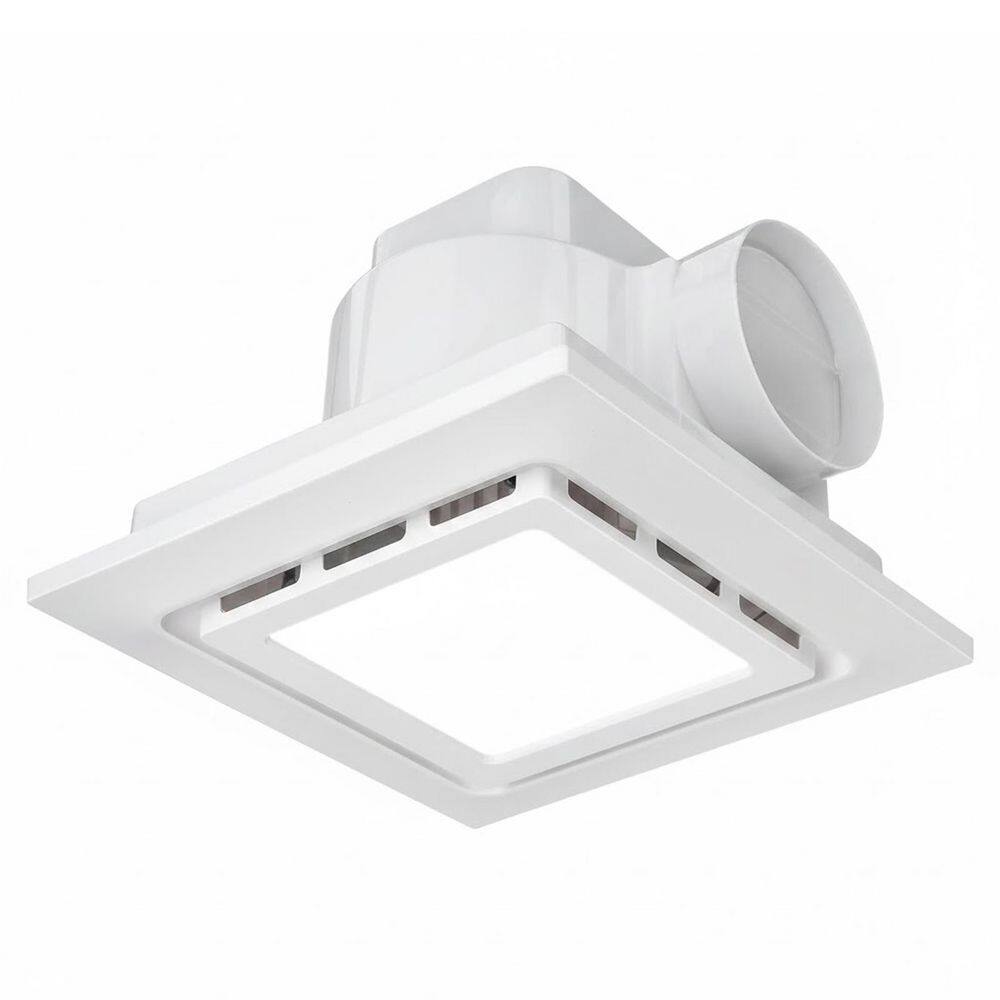 Ultra Quiet Bathroom Exhaust Fan with Integrated 15W LED Light, 1.0 Sone, 145CFM Ventilation, 1 Piece price history on PriceWatchPro