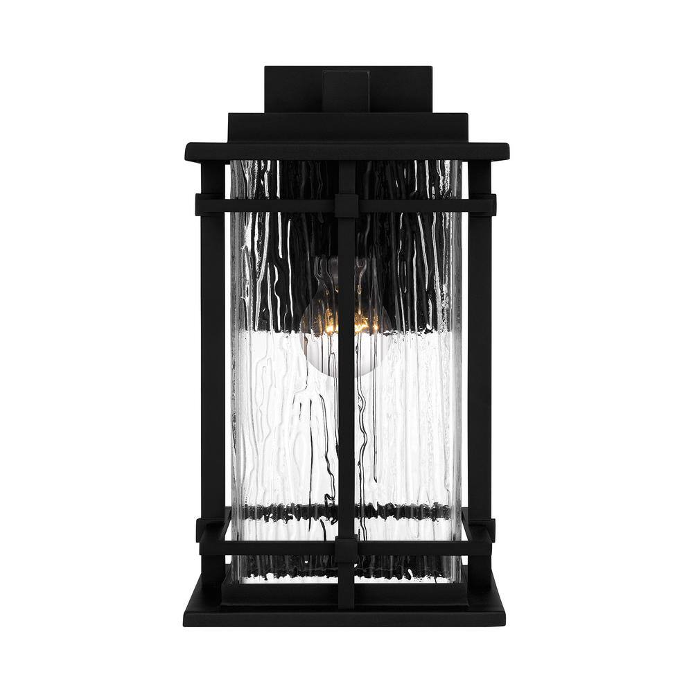Earth Black Aluminum Dimmable Direct Wired Electric Sconce