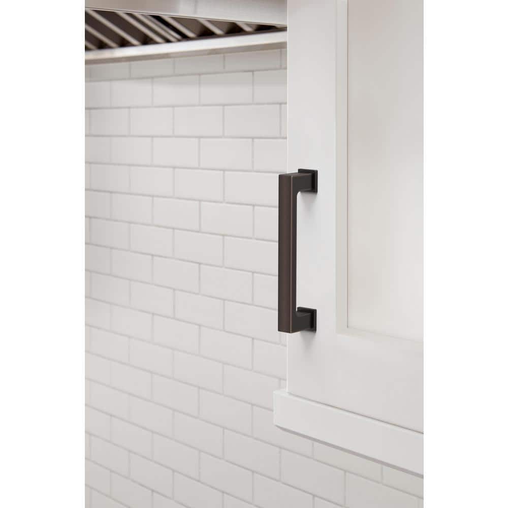 Oil Rubbed Bronze Cabinet Pulls with Mounting Hardware, 10 Pack