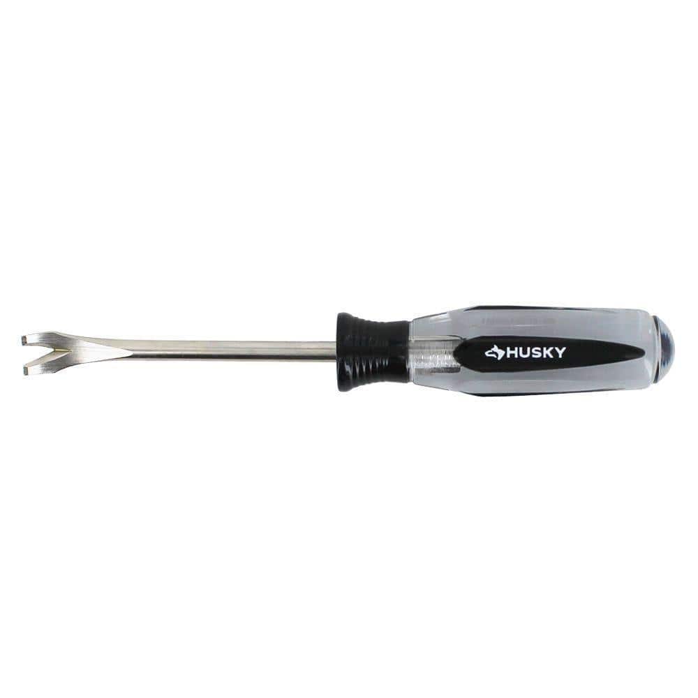 Tack Pullers Husky 4 in. Round Shaft Standard Tack Puller Screwdriver with Butyrate  Handle-20117749 - The Home Depot