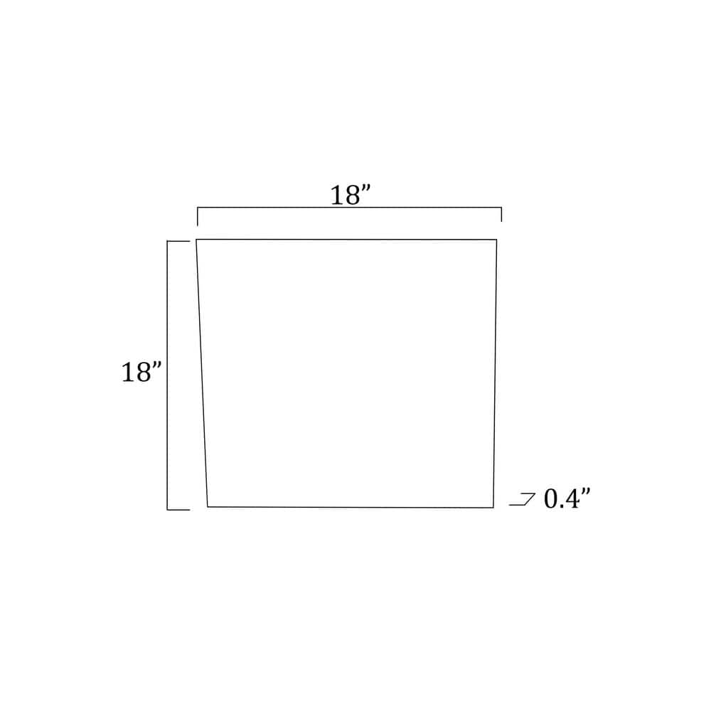 Contour Beveled Frameless Rectangular Wall Mirror