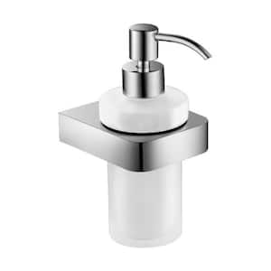 General Hotel Wall Mounted Soap Dispenser in Chrome Finish