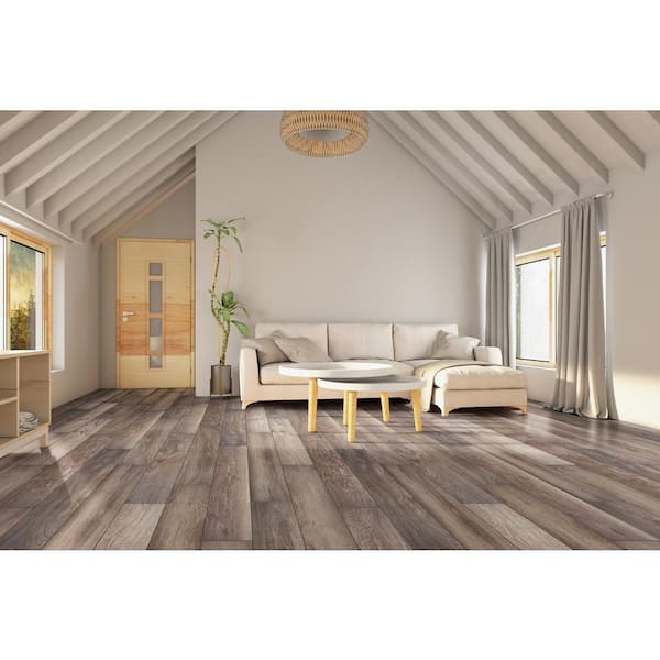Mave 20 MIL x 9 in. W x 60 in. L Waterproof Click Lock Luxury Vinyl Plank Flooring (18.7 sq. ft./Case)
