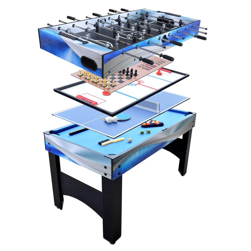 54-in 4-in-1 25.75 Multi-Game Table