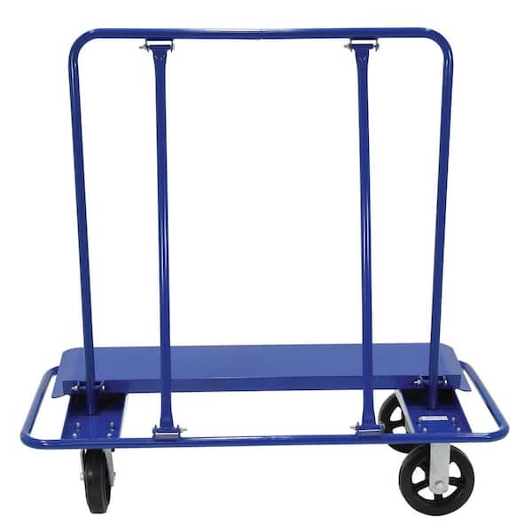 Vestil PRCT-S-MR Drywall/Panel Cart, 3K, Rubber Wheels