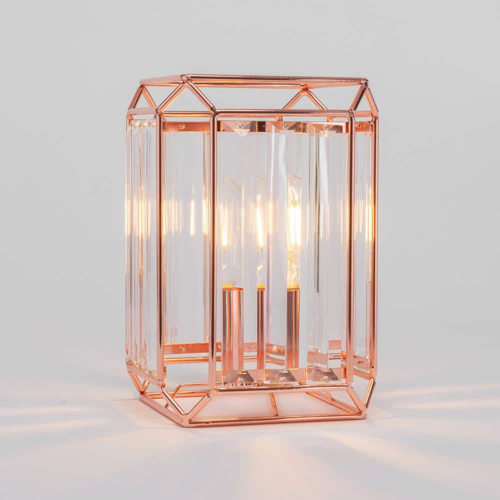 Bradley 9.5 in. Copper Lamp Buffet Lamp
