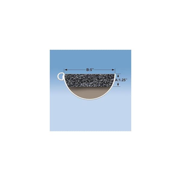 Pro 4 ft. Foam Filter Gutter Guard for 5 in. Half Round (10-Pack)