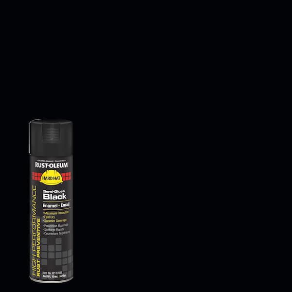 Rust-Oleum 15 oz. Rust Preventative Semi Black Spray Paint (Case of 6)